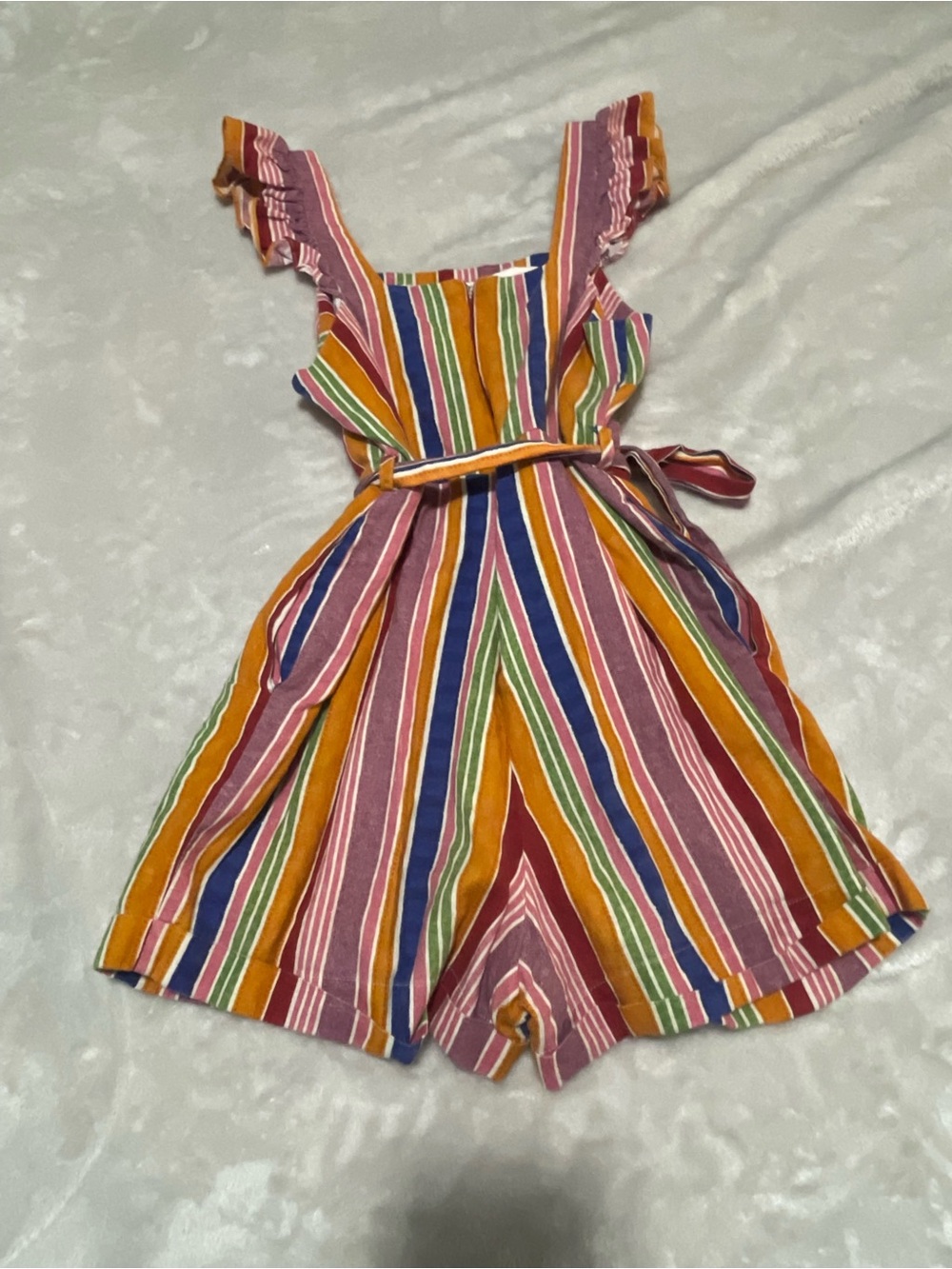 FARM Rio Multicolor Striped Sleeveless Jumpsuit Romper - Picture 3 of 3